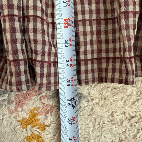 Passport Women’s Mini Milkmaid Peasant Gingham Cottagecore Dress Size XL - Picture 5 of 7